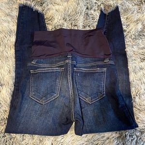 MATERNITY CROPPED JEANS
